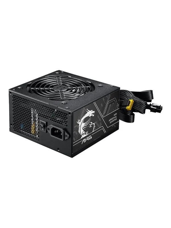 MSI MAG A750BN PCIE5 II - power supply - 750 watt Strømforsyning (PSU) - 750 Watt - 120 mm - ATX - 80 Plus Bronze sertifisert