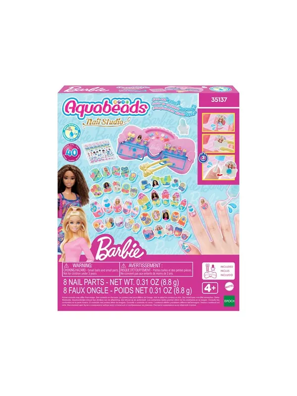Aquabeads Nail Studio Barbie Designer Kit
