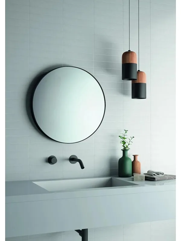 Gedy Mirror - Round - Black frame