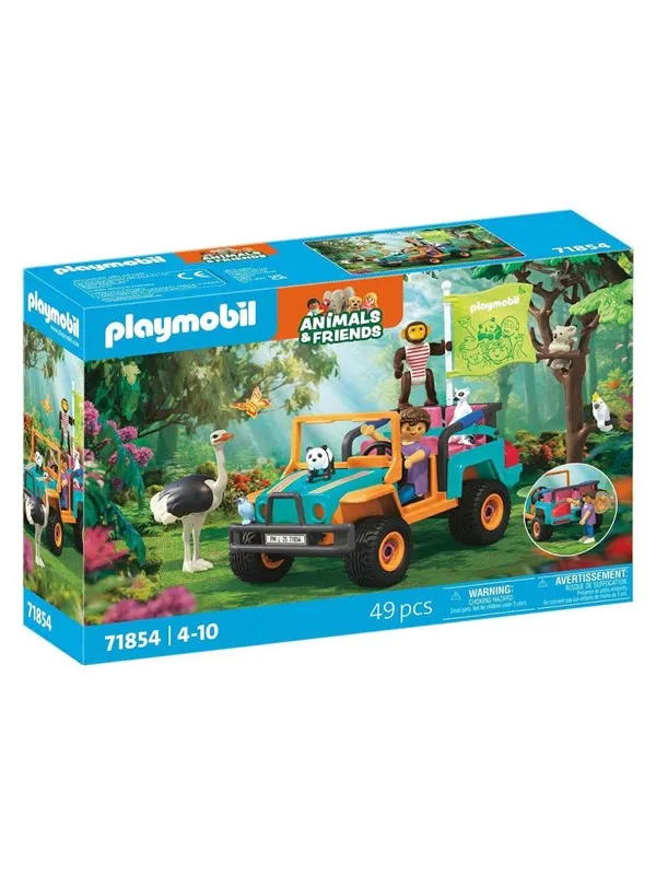 Playmobil Dyr og venner - Animals & Friends Colorful Off-Road Vehicle - 71855