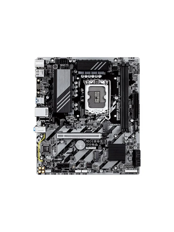 GIGABYTE B860M E GEN5 - motherboard - micro ATX - LGA1851 Socket - B860 Hovedkort - Intel B860 Express - Intel LGA1851 socket - DDR5 RAM - Micro-ATX