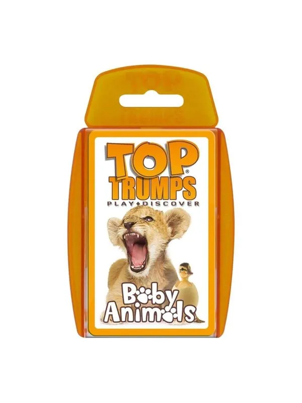 Winning Moves Baby Animals Top Trumps Card Game (ENGLISH)
