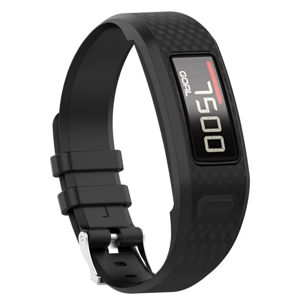Garmin Vivofit 2 klokkereim av myk silikon - svart