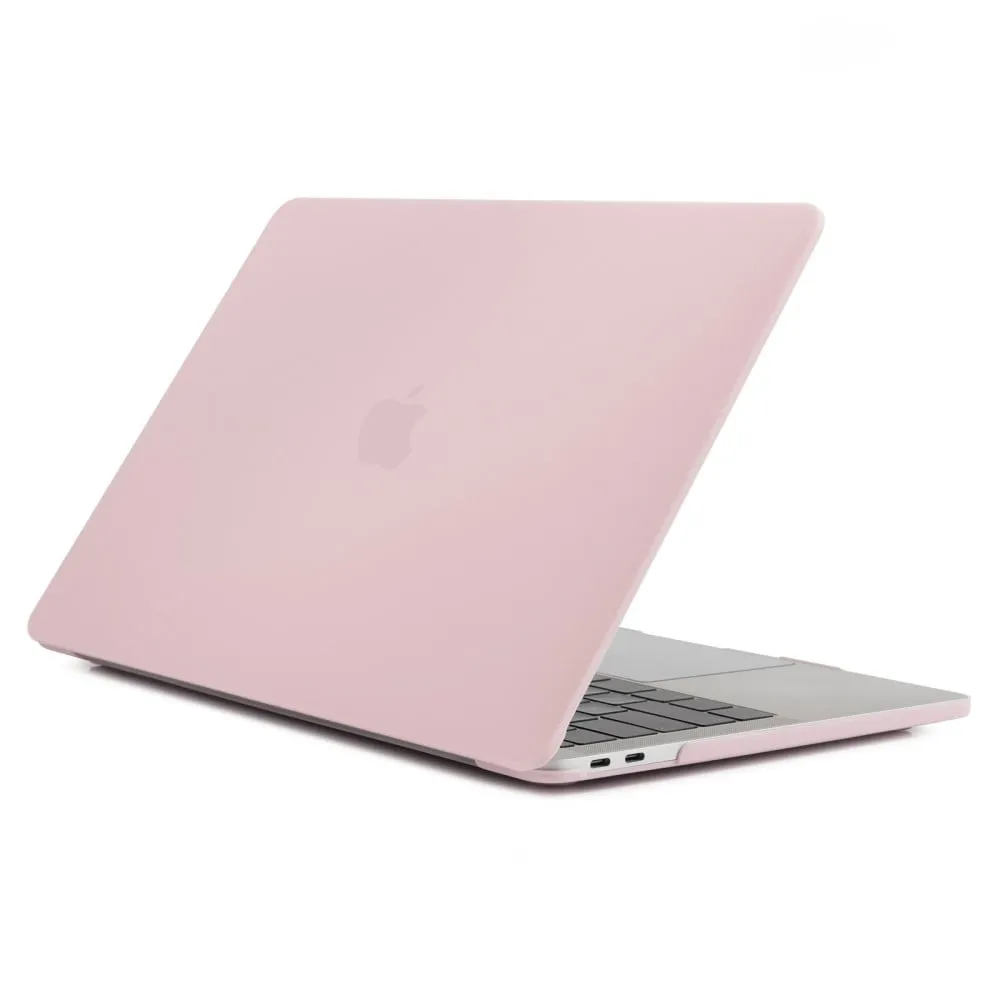 MacBook Pro 13 M2 (A2338, 2022) / (A2251, A2289, 2020) / (Touch Bar) (A1705, A1989, A2159) / (Uten Touch Bar) (A1708) matt deksel - Lyserosa