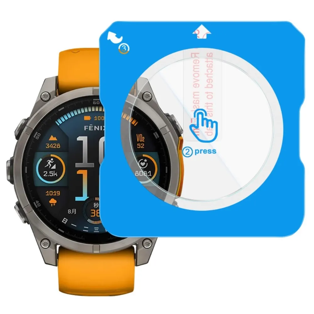 IMAK For Garmin Fenix 8 51mm Herdet Glass Skjermbeskytter