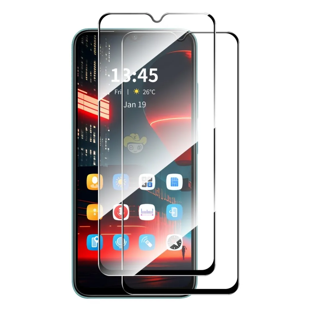 ENKAY 2stk herdet glass skjermbeskyttere til Samsung Galaxy A26 5G