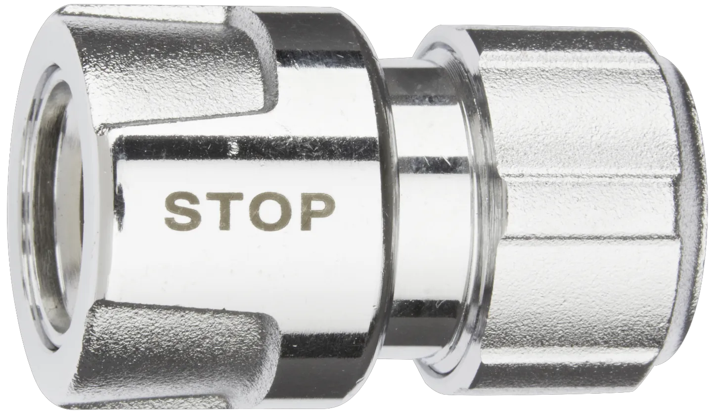 Geka Plus kobl.hus vandstop push-fit sl.studs 3/4"