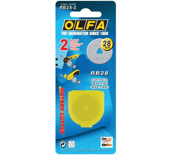 BATO Olfa knivblade rulle 28mm. RB28-2.