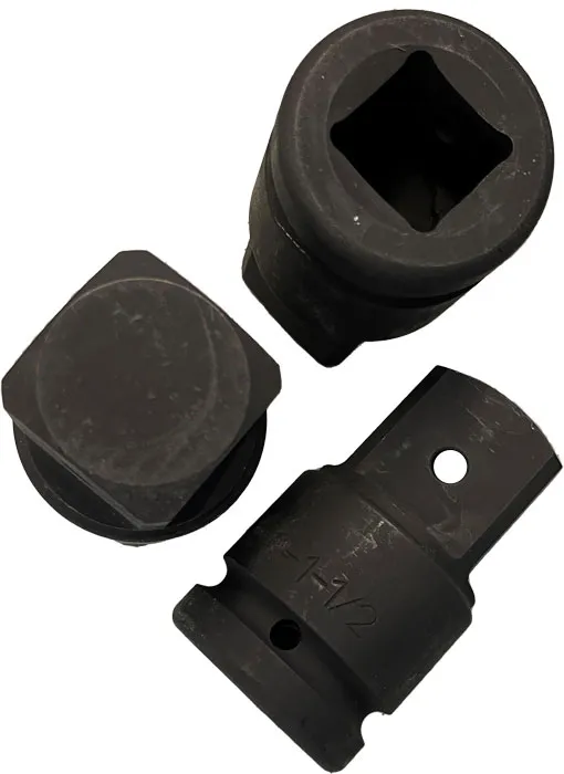 BATO Kraft overgang 2-1/2'F x 1-1/2'M. Med pindhul.