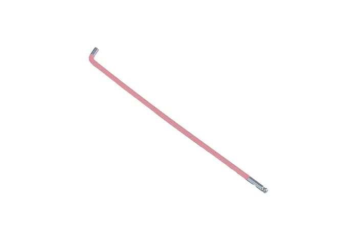 BATO Stiftnøgle farvet pink med 4,5mm. Stubbyvinkel 2,0 x 100mm.