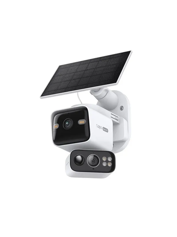 TP-Link Tapo C645D KIT solcelledrevet sikkerhetskamerasett med dobbeltlinse Pan/Tilt