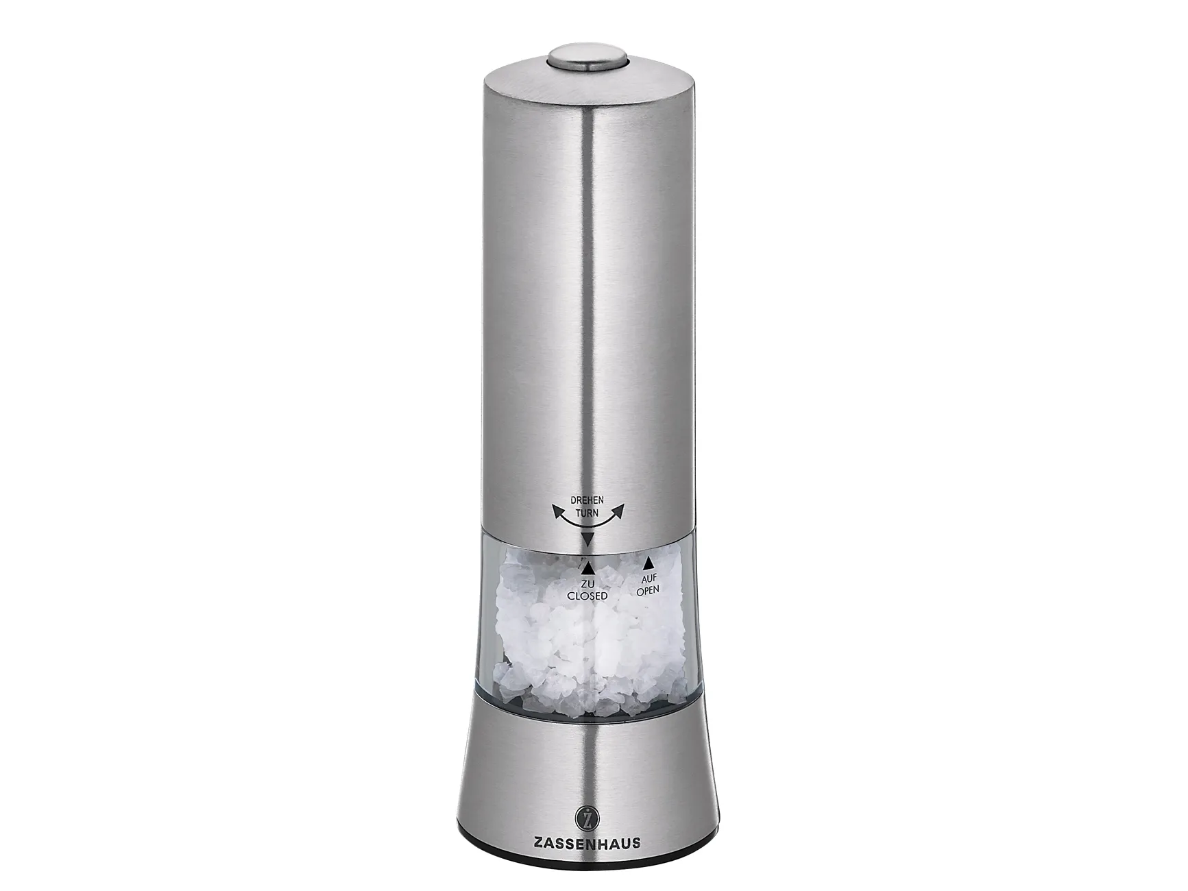 Zassenhaus Gera salt grinder 18 cm electrical