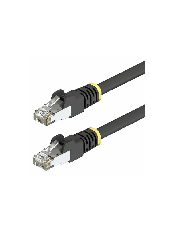 StarTech.com Startech patch cable - 2 m - black - Svart
