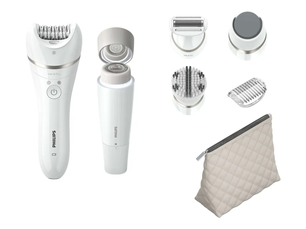 Philips Epilator 9000 Series BRE770 - epilator - with facial shaver