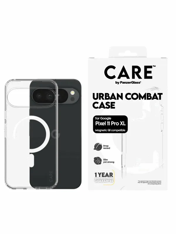 CARE by PanzerGlass Urban Combat w. Qi Google Pixel 11 Pro XL