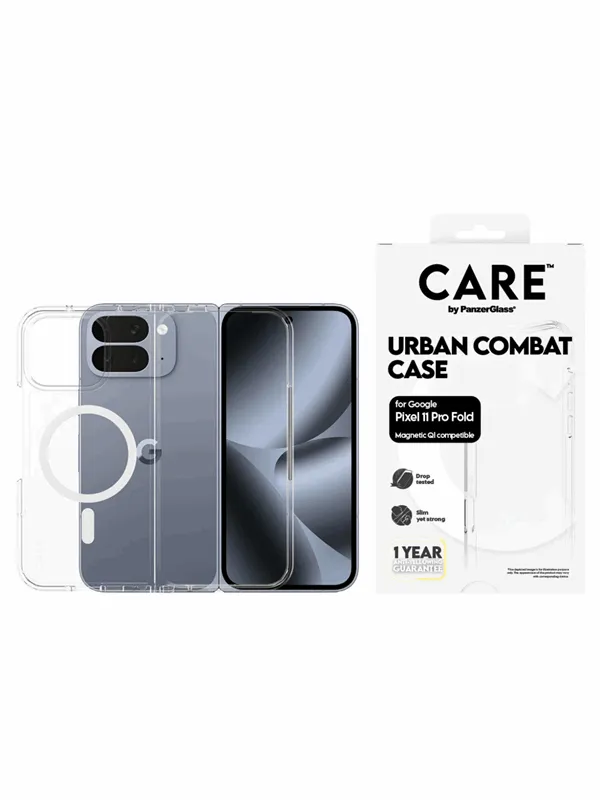 CARE by PanzerGlass Urban Combat w. Qi Google Pixel 11 Pro Fold