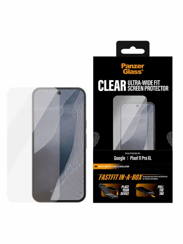 PanzerGlass Google Pixel 11 Pro XL w. Fastfit in-a-box