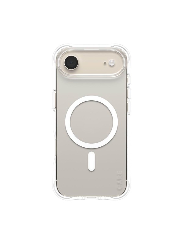 CARE by PanzerGlass Fashionable Case Samba Transparent w. White MagSafe iPhone Air