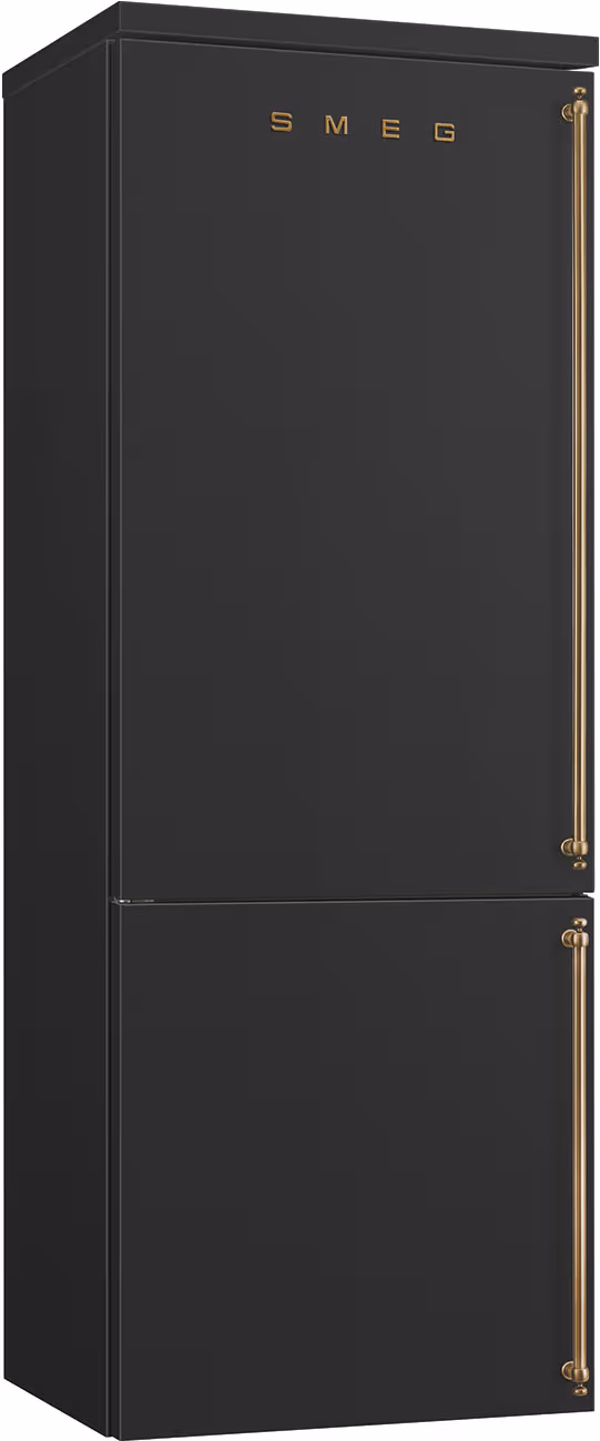 Smeg Serie Colonial Kombiskap FA8005LAO6 (antrasitt)