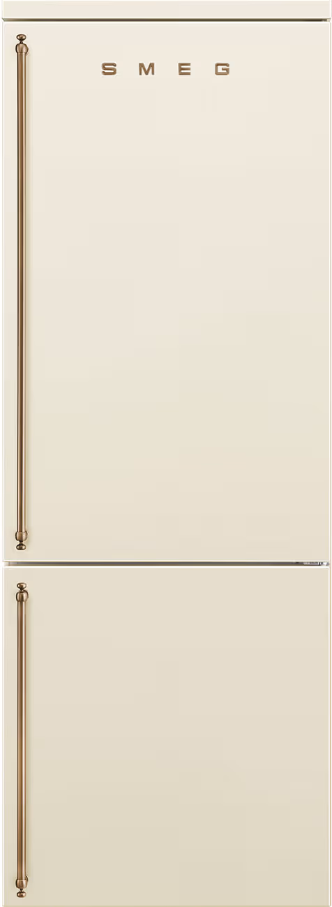 Smeg Serie Colonial Kombiskap FA8005RPO6 (cream)