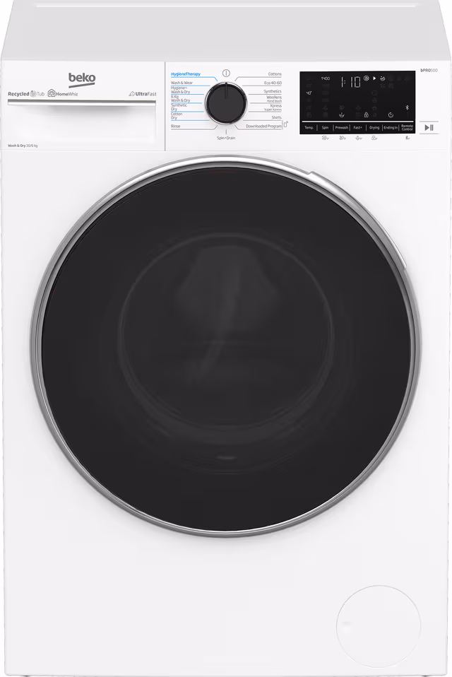 Beko Kombinert Vaskemaskin/Tørketrommel BDFT710442WB (10/6kg)