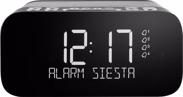 PURE Klokkeradio Siesta S6, Grafite