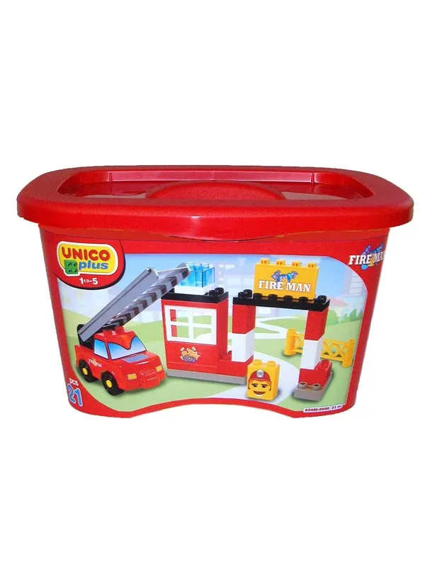 Unico - Fire Brigade in Box 40pcs