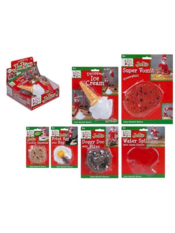Elves Behavin' Badley Naughty Elf Jokes 6 asst. CDU