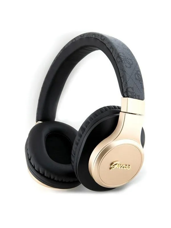 Guess Hodetelefoner Bluetooth Vintage Metal Logo Svart