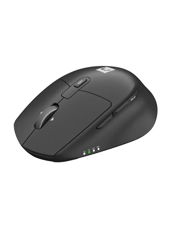 Natec kite - mouse - 2.4 GHz Bluetooth - black - Mus - Optisk - 9 - Svart