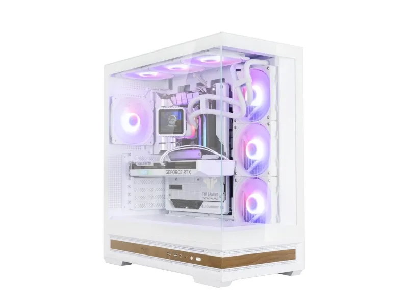 Zalman P40 Namu - mid tower - ATX - Kabinett - Tower - Hvit