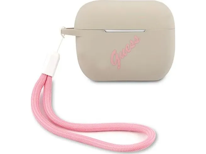 Guess AirPods Pro Deksel Vintage Silicone Grå