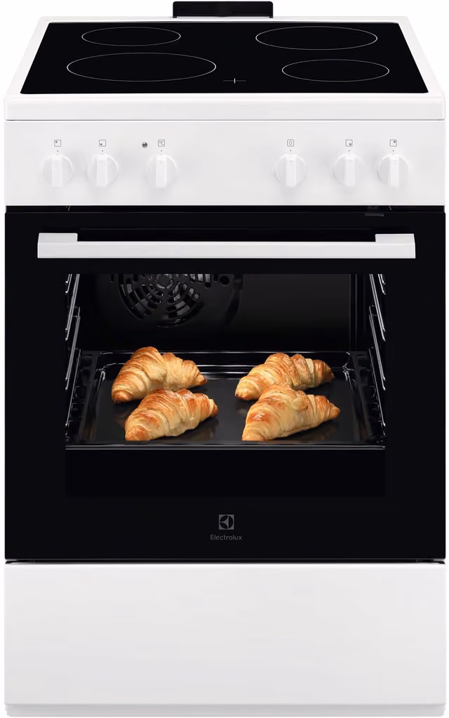 Electrolux 400 Keramisk komfyr LKR6200N2W (60cm)