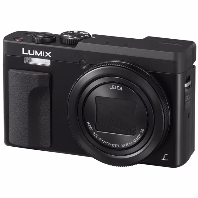 Panasonic Lumix DMC-TZ90 ultrazoom kamera (sort)