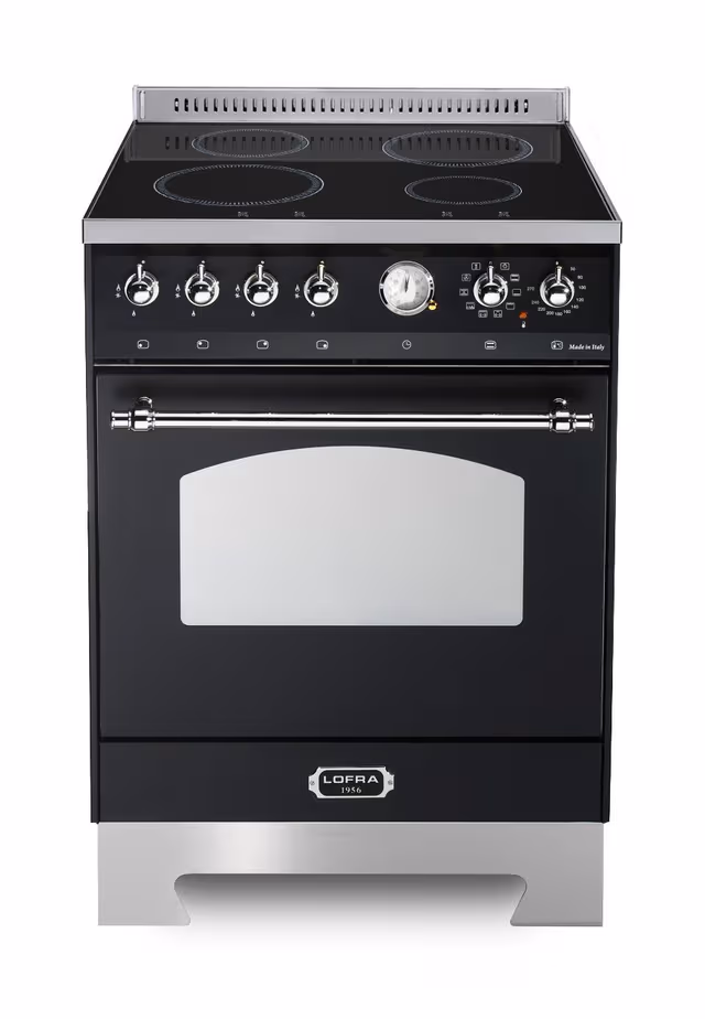 Lofra - Dolce Vita 60 cm (1 ovn) (Svart/Krom) Induksjon