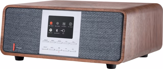Pinell Supersound 501 digital radio (valnøtt)