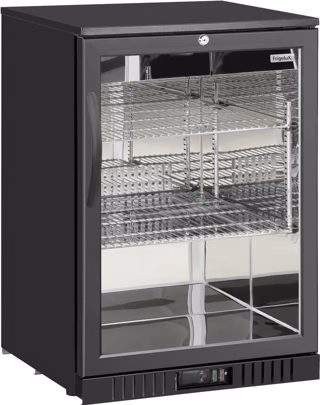 FrigeluX Barkjøleskap AB110MIR (svart)