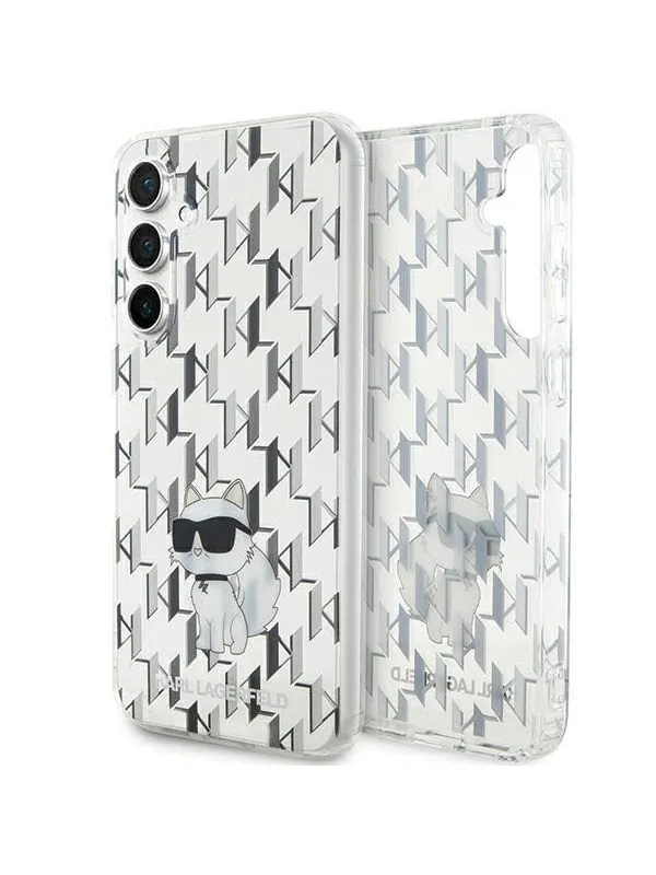 Karl Lagerfeld KLHCS23FEHNCMKLT S23 FE S711 transparent hardcase Monogram Choupette