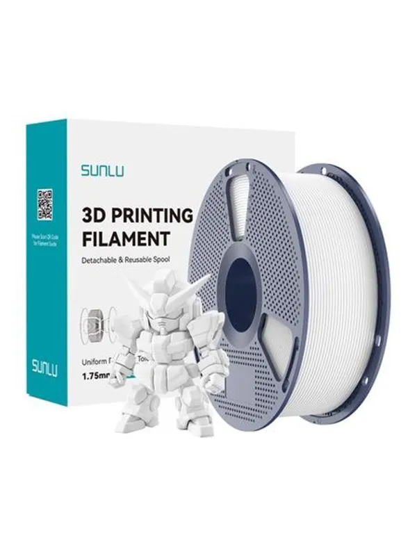 Sunlu PLA+ 2.0 Filament - White