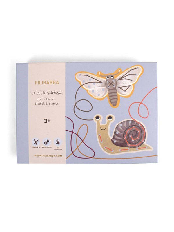 Filibabba Learn to stitch set - Forest friends