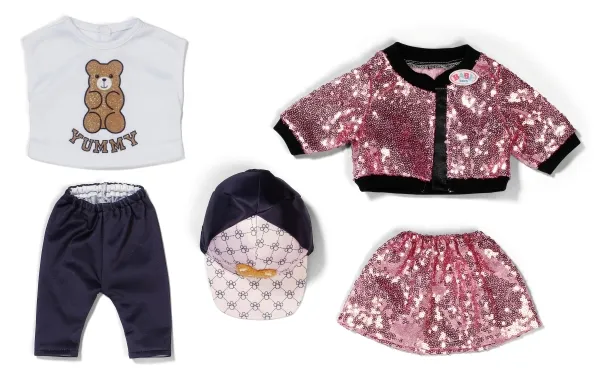 Baby Born Glam Outfit 43 cm Doll clothes set