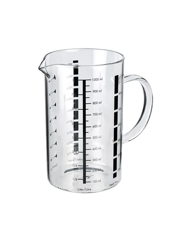 KÜCHENPROF Målebæger 1L glas