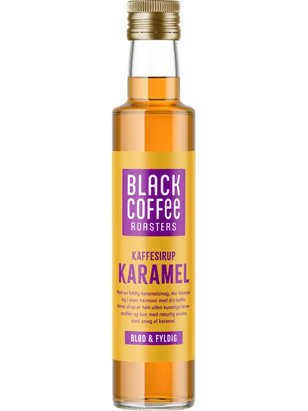 Black Coffe Roasters Caramel  Coffee sirup - 250ml