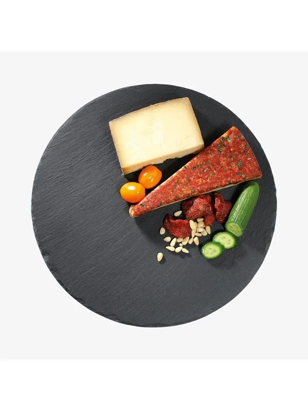 Cilio Serveringsfat skiferrund, Ø30cm