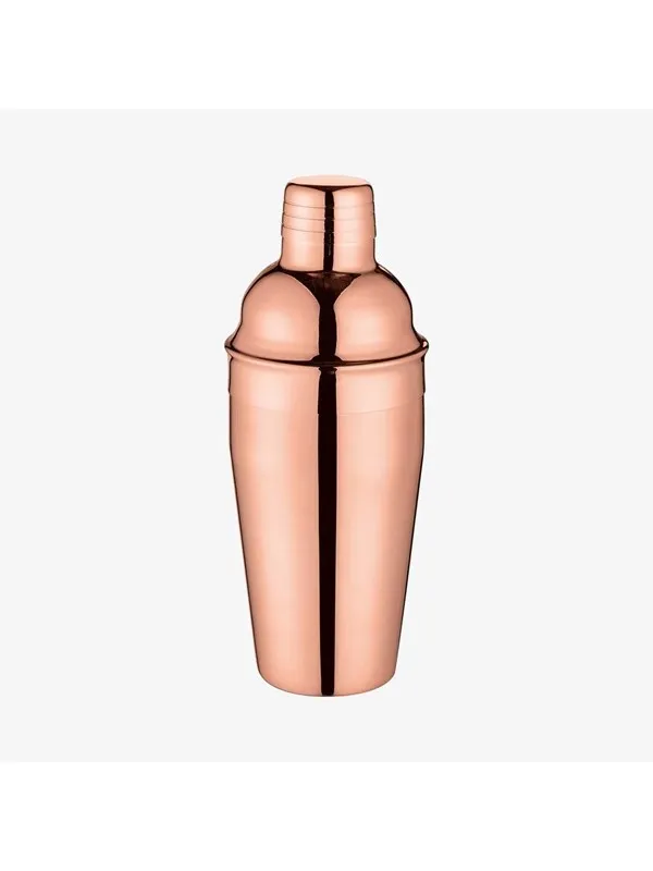 Cilio Cocktailshaker 500ml - kobberbelagt