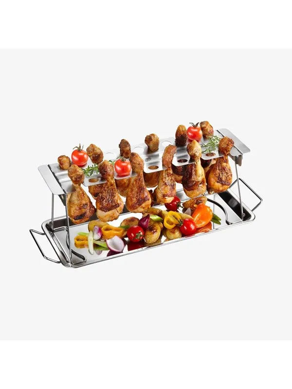 GEFU Grillstativ for kyllinglår, BBQ