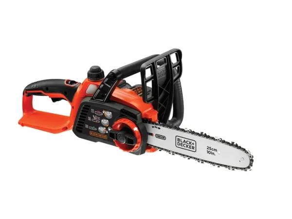 Black & Decker GKC1825L20, 25 cm, 3,5 m/s, Svart, Oransje, Batteri, 2 Ah, Lithium-Ion (Li-Ion)