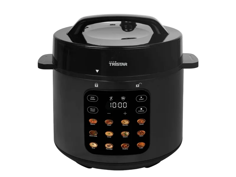 Tristar Tryckkokare 6l RK-6160 1000W Digital 12 Prog