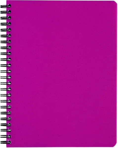 BANTEX STRONG-LINE skole-/notatblokk A4 linjert, rosa