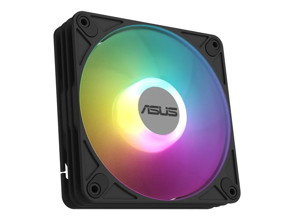 ASUS AR120 ARGB PWM Single Pack, Vifte, 12 cm, Svart
